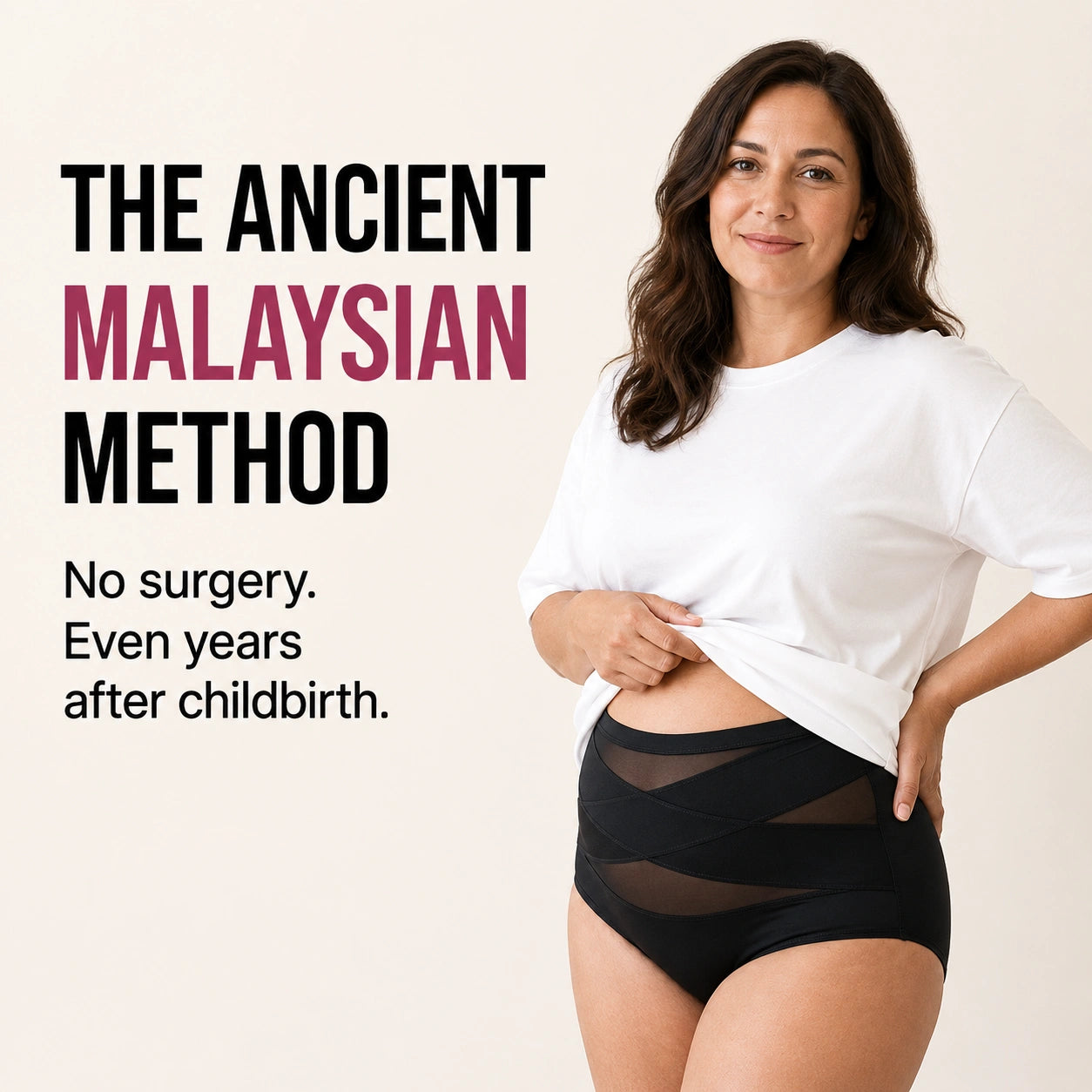 High-Waisted Sculpt Brief